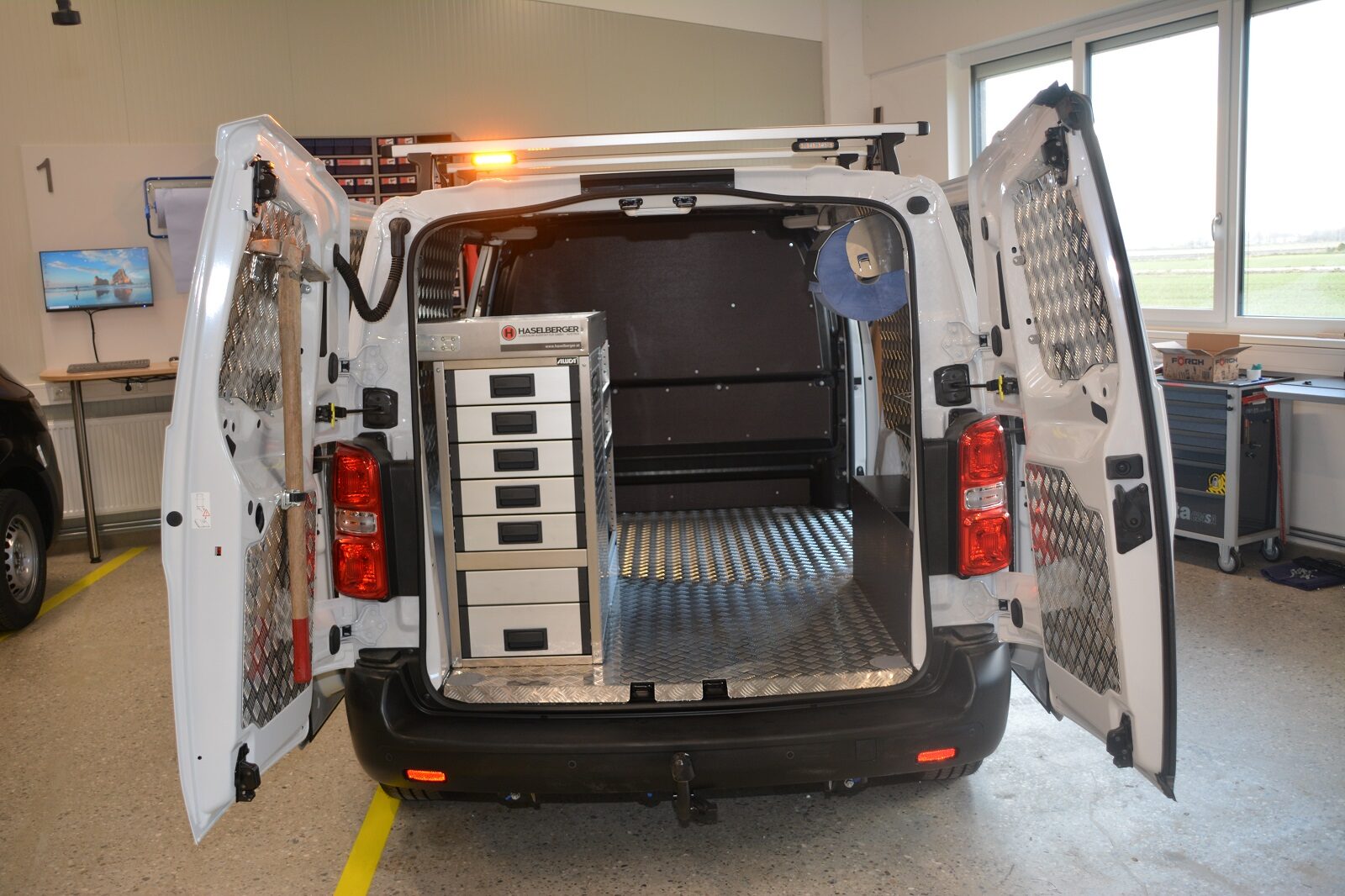 Transporter ausbauen