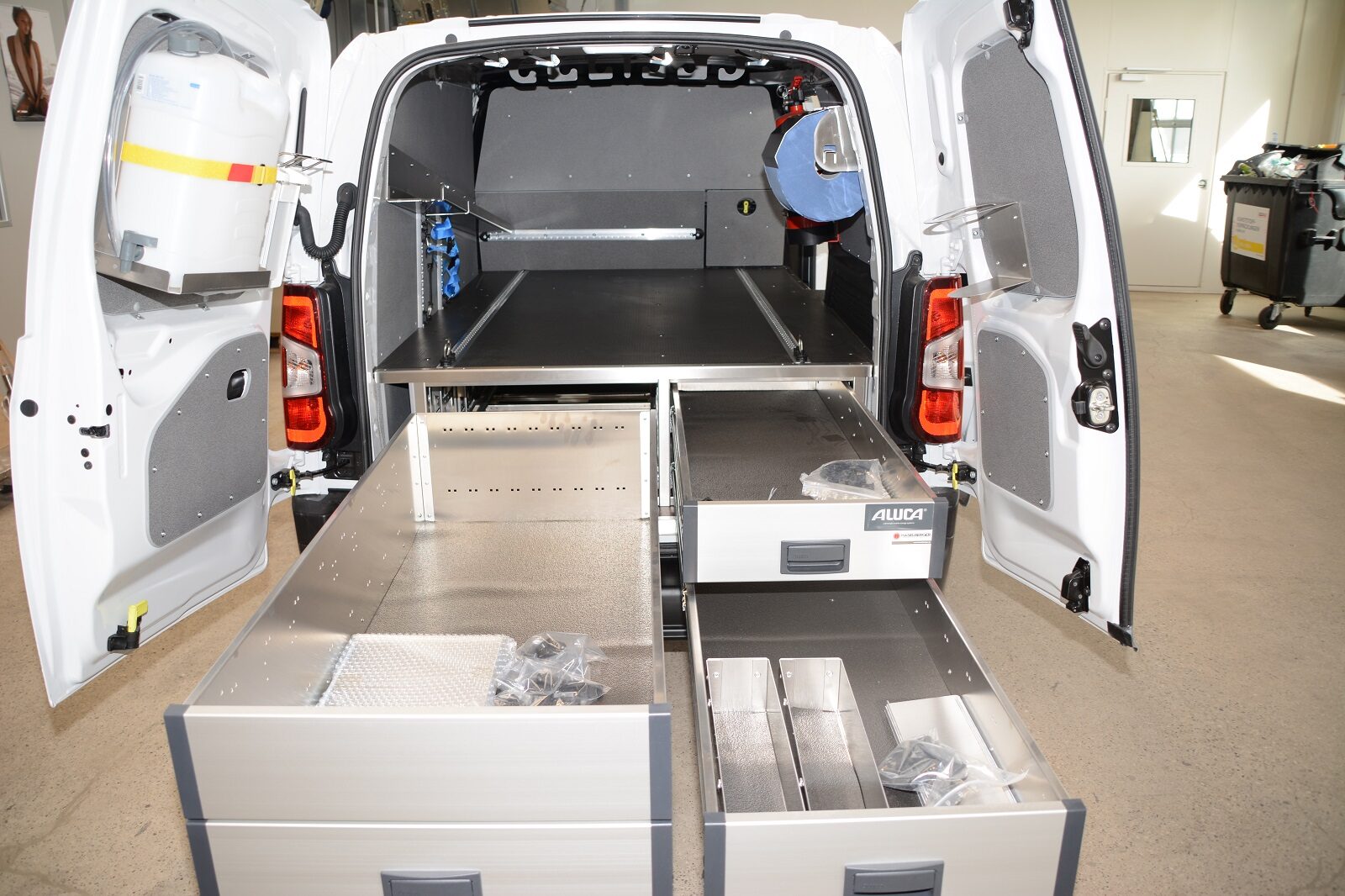 Transporter ausbauen